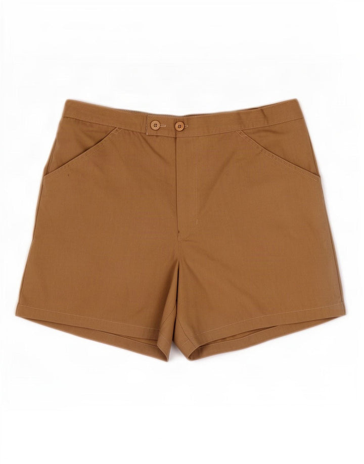 Leader Short décontracté pour homme W32 en polyester beige moyen