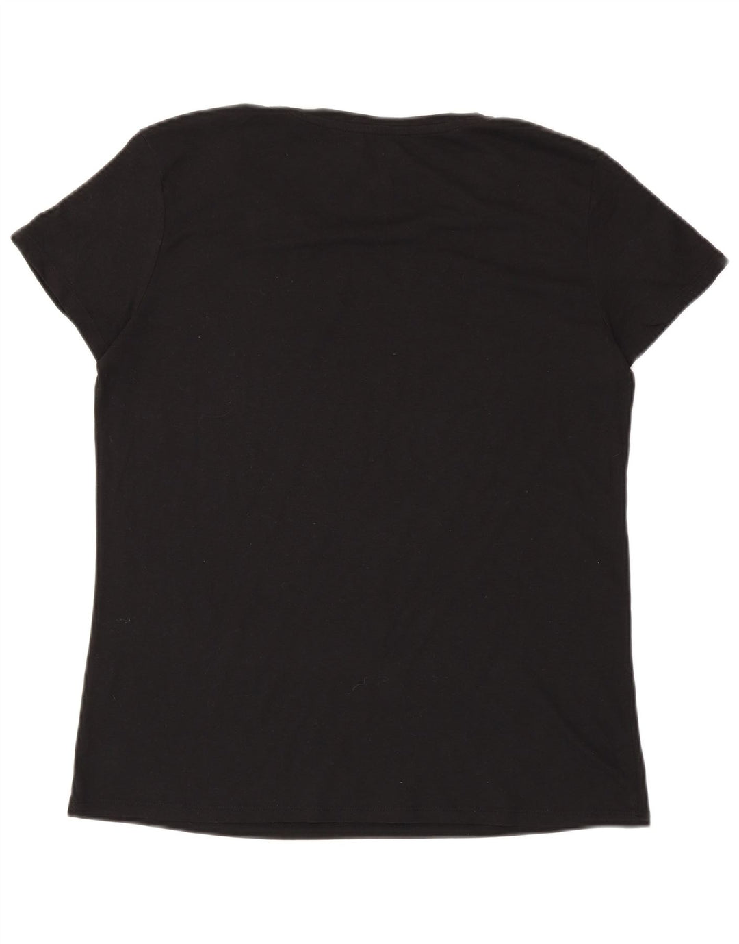 LOTTO T-Shirt Femme UK 16 Large Noir