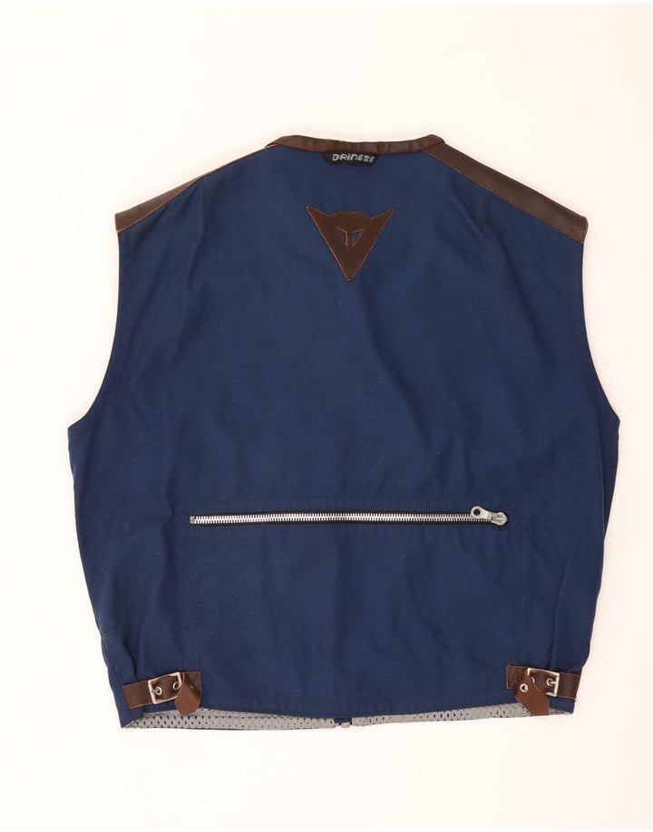 Dainese Gilet utilitaire pour homme UK 40 Large Bleu Colorblock