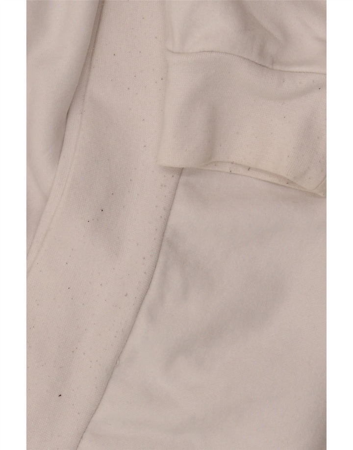 KAPPA Pull à capuche graphique pour homme en coton blanc Taille L