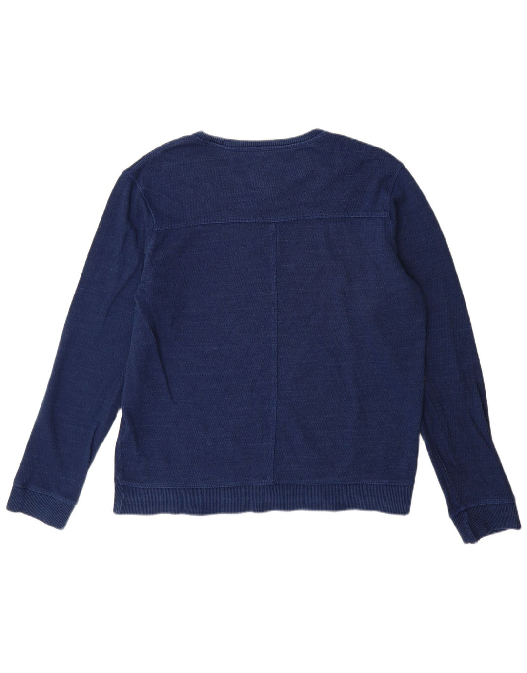 Fat Face Sweat-Shirt Homme Bleu Marine Moyen Coton