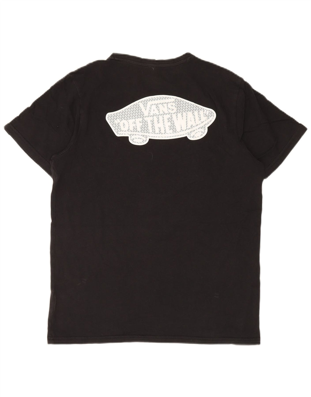 Vans Hommes Regular Fit Graphic T-Shirt Haut Noir Moyen Coton