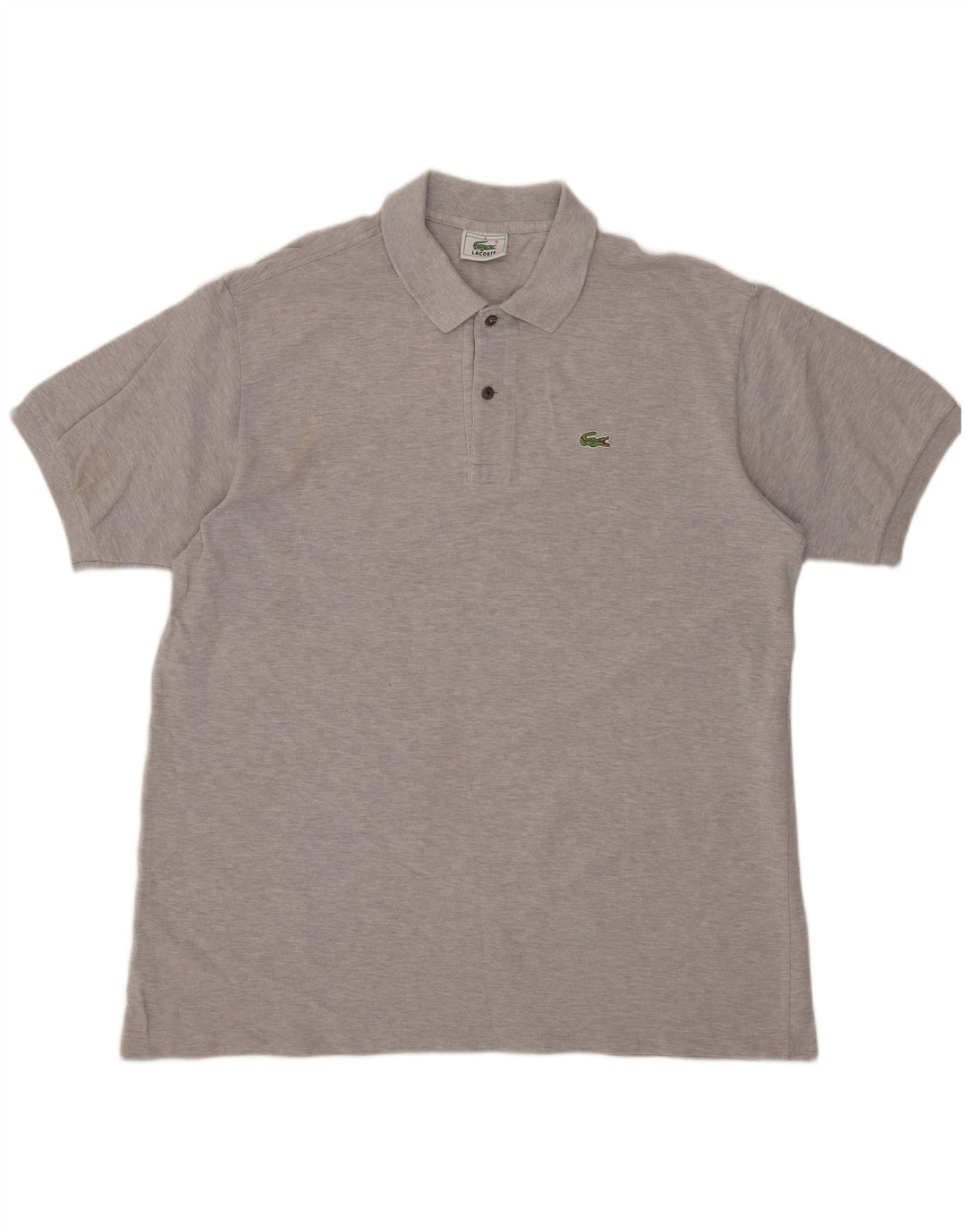 LACOSTE Polo Homme Taille 6 XL Gris Coton