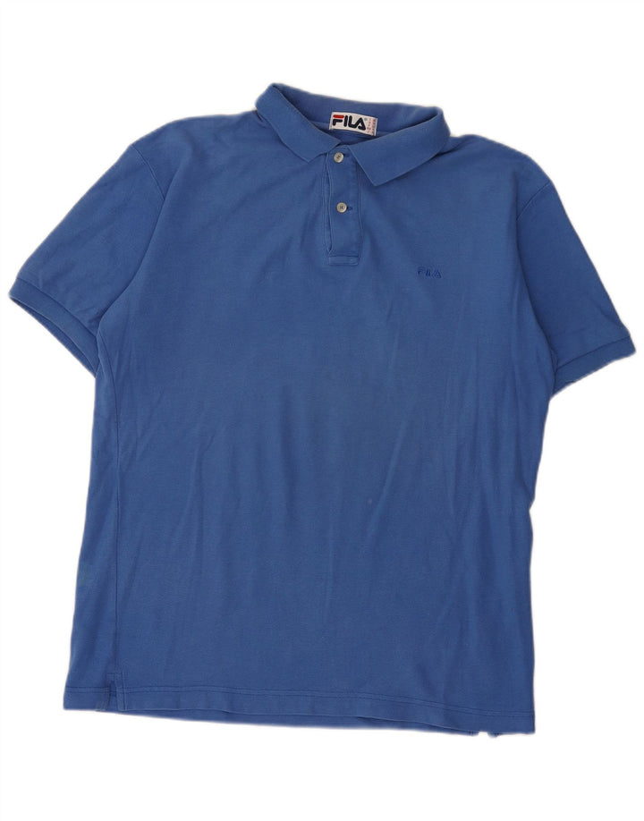 Fila Polo Homme IT 50 Bleu Moyen