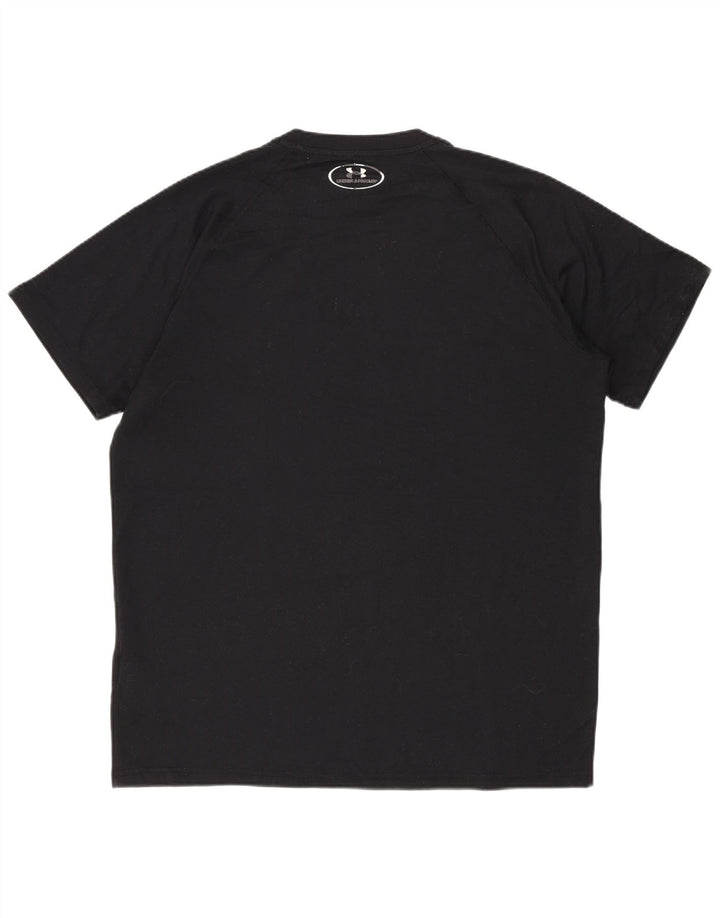 UNDER ARMOUR T-shirt Heat Gear pour homme Petit Noir Polyester
