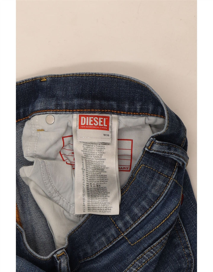 Diesel Jean Slim W30 L29 Bleu Coton Homme