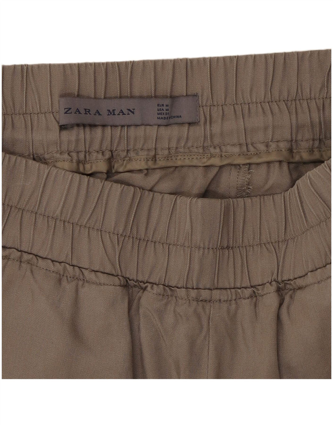 Zara Short décontracté pour homme Medium W31 Gris Lyocell
