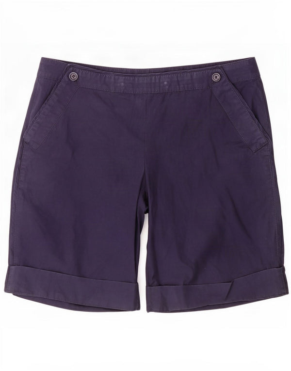Hugo Boss Short Chino Femme Large W32 Bleu Marine