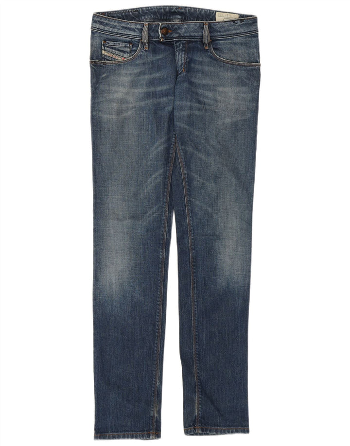 Diesel Jean Nevy Slim Femme W27 L32 Bleu Coton