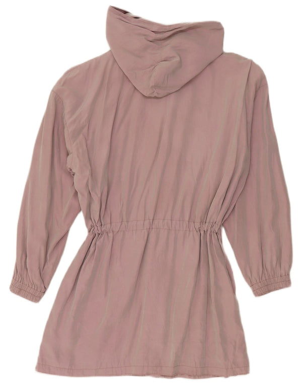 Veste à capuche femme vintage UK 14 Moyen Violet