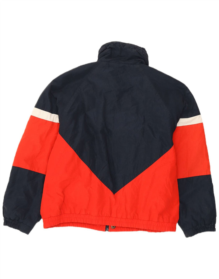 FILA Veste matelassée Magic Line pour homme UK 42 XL Bleu marine Colourblock