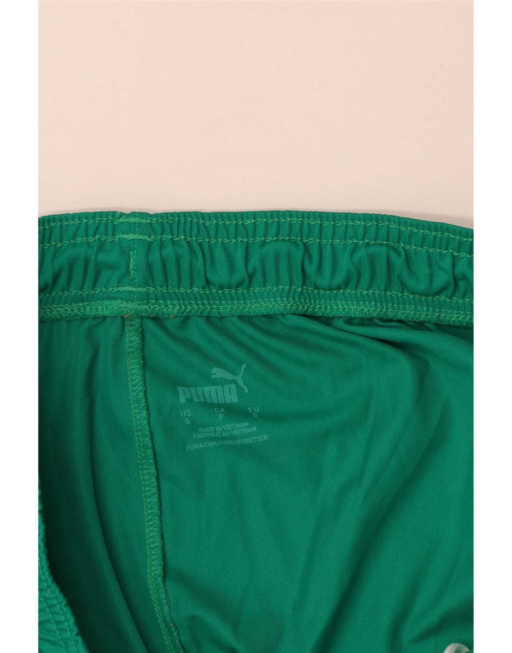 Puma Short de Sport Small Homme Vert Colorblock