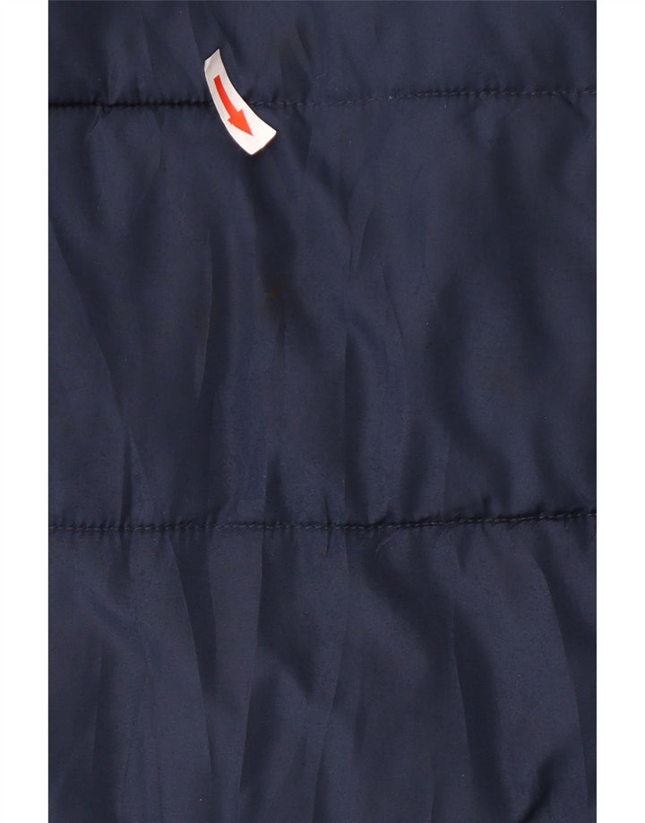 Gap Garçons Regular Fit Gilet Rembourré 13-14 ans 2XL Bleu Marine Polyester