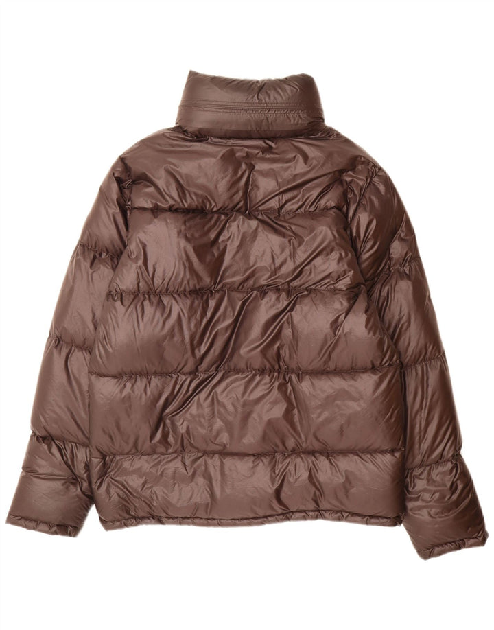 Aspesi Veste matelassée à capuche pour homme UK 38 Nylon marron moyen