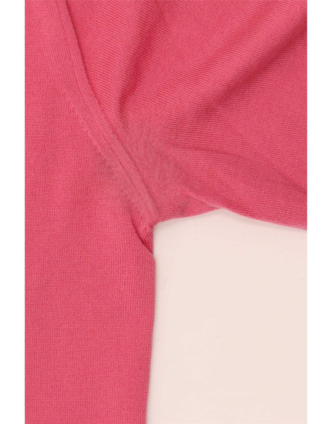 Fred Perry Pull col en V pour femme UK 12 Rose moyen