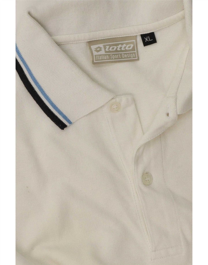 Lotto Polo Homme XL Blanc