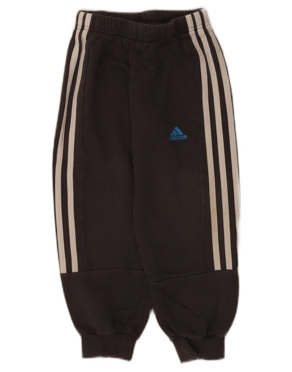 Adidas Pantalon de Survêtement Garçon Joggers 5-6 Ans Gris Coton