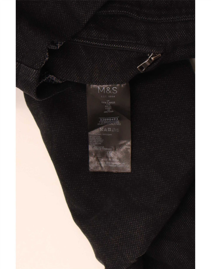 Marks & Spencer Veste utilitaire pour homme UK 46 3XL Coton noir