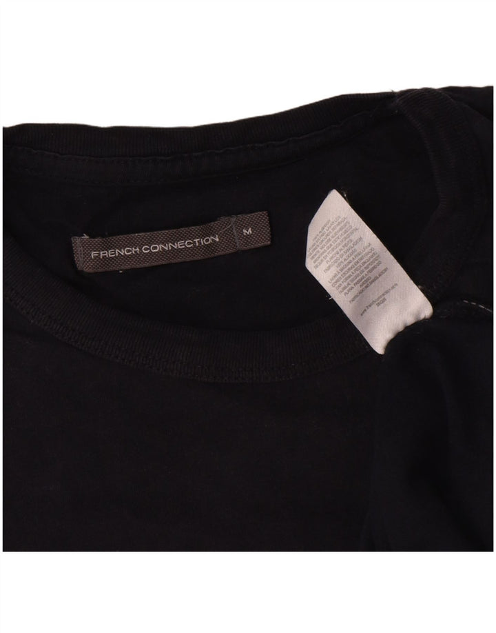 French Connection T-Shirt Homme Bleu Marine Moyen Coton