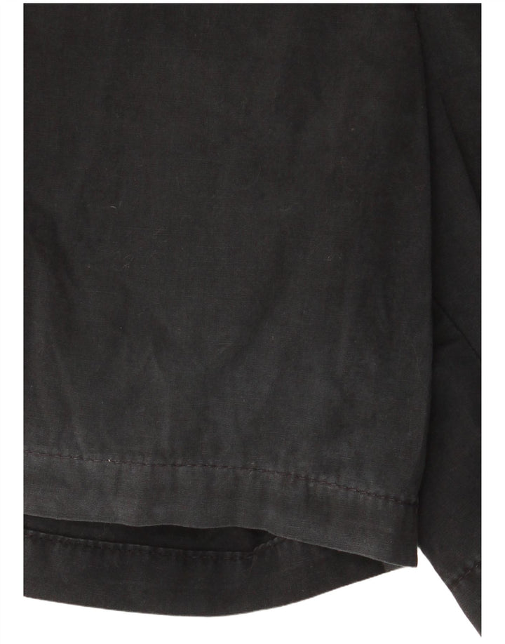 Marks & Spencer Short Chino Femme UK 12 Medium W32 Coton Noir