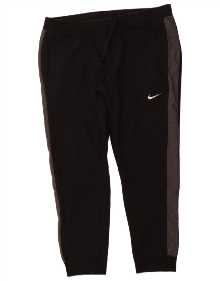 NIKE Pantalon de survêtement pour homme Joggers 2XL Noir Colourblock Coton
