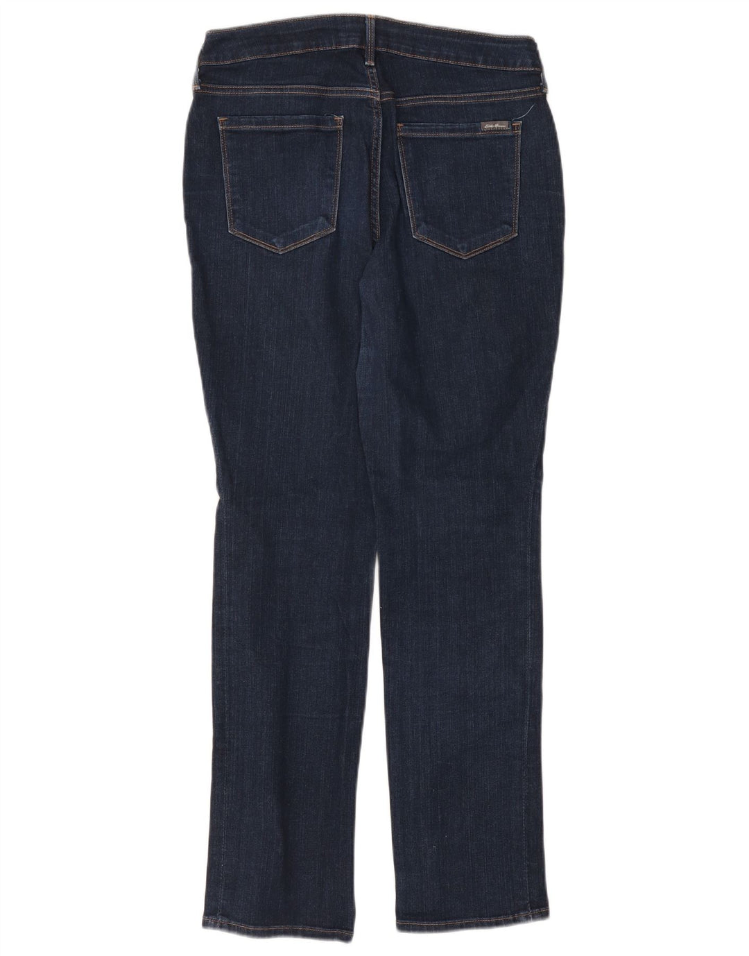 Eddie Bauer Jean droit pour femme US 8 Medium W29 L29 Bleu marine Coton