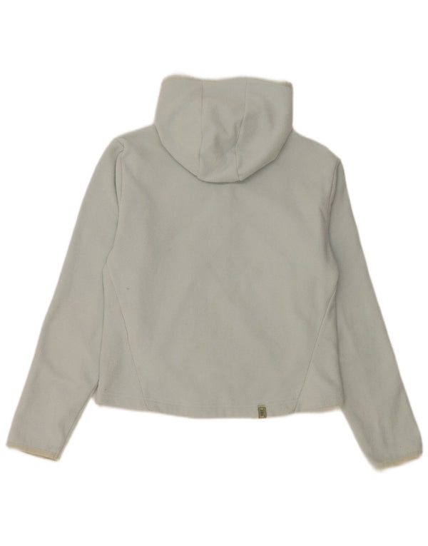 Helly Hansen Veste polaire à capuche courte pour femme UK 10 Petit Bleu Polyester