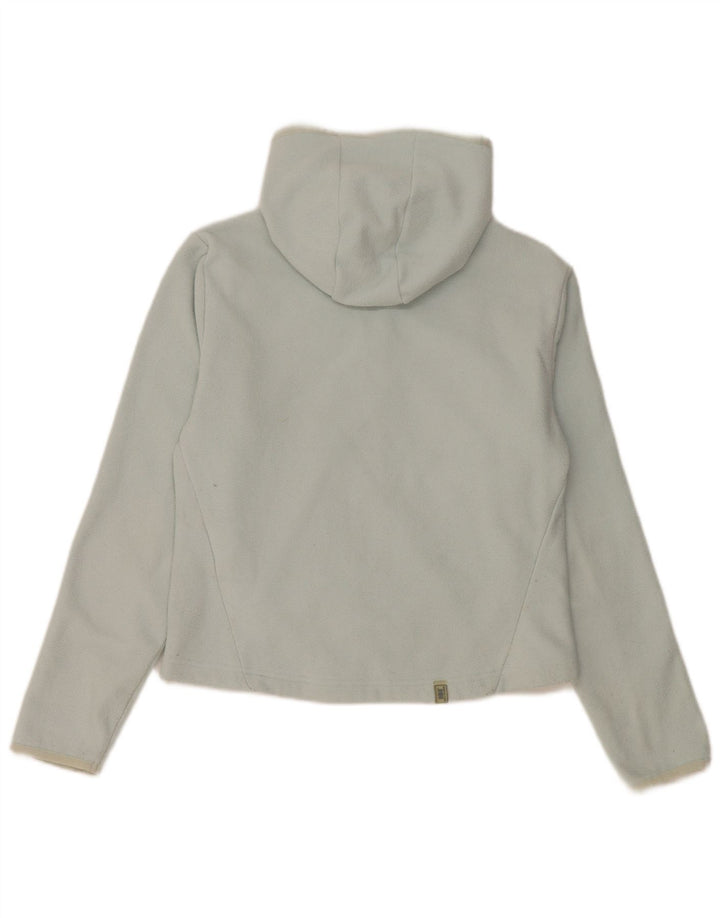 Helly Hansen Veste polaire à capuche courte pour femme UK 10 Petit Bleu Polyester