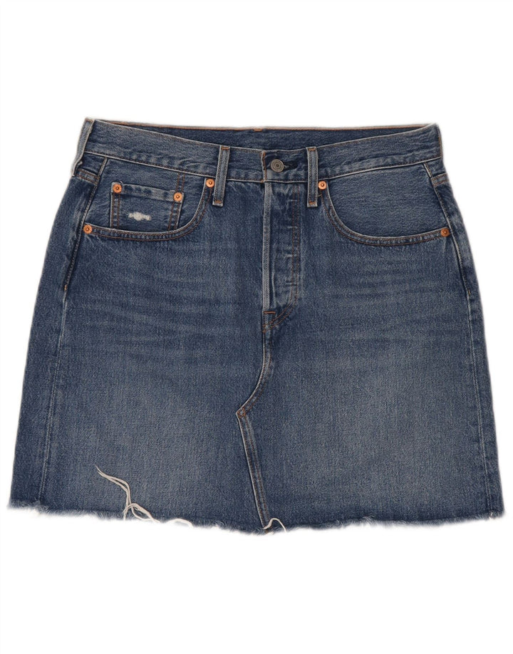 Levi's Jupe En Jean Femme W30 Bleu Moyen