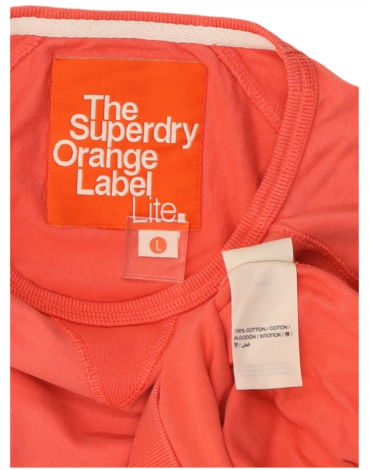 SUPERDRY Sweat-shirt pour femme UK 16 Large Rose