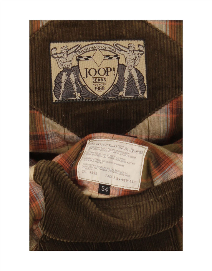 Joop Parka à capuche pour homme IT 54 2XL Kaki Coton