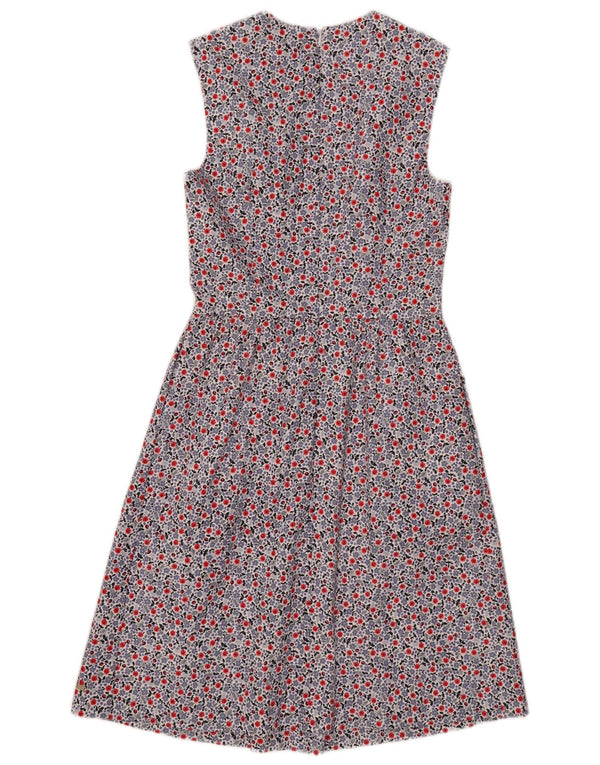 Tommy Hilfiger Robe trapèze sans manches pour femme US 4 Small Multicolore