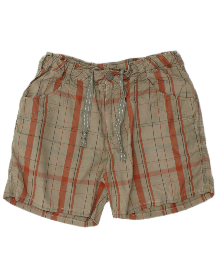 Nike Short Homme Medium W32 Vert Plaid Coton