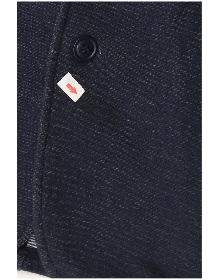 Woolrich Veste Blazer 3 Boutons Garçon 11-12 ans Bleu Marine Coton