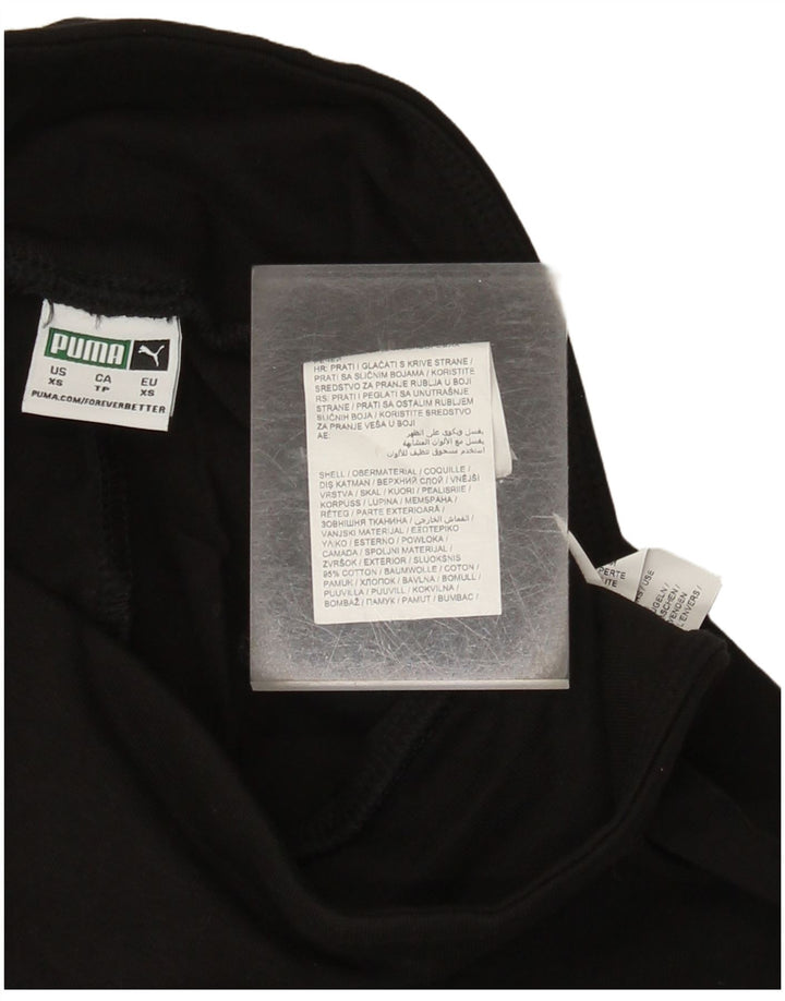 PUMA Short de sport pour femme UK 4 XS Noir Coton