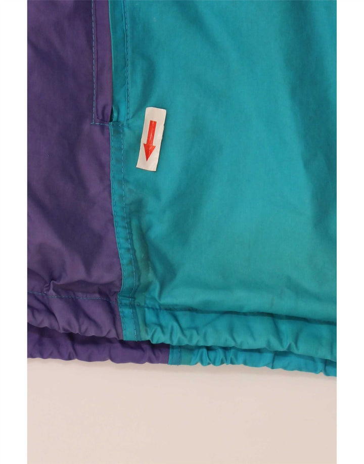 Shamp Veste de pluie à capuche pour homme EU 48/50 Medium Multicolore Colourblock