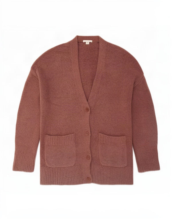 Cos Cardigan surdimensionné pour femme UK 10 Petite laine rose