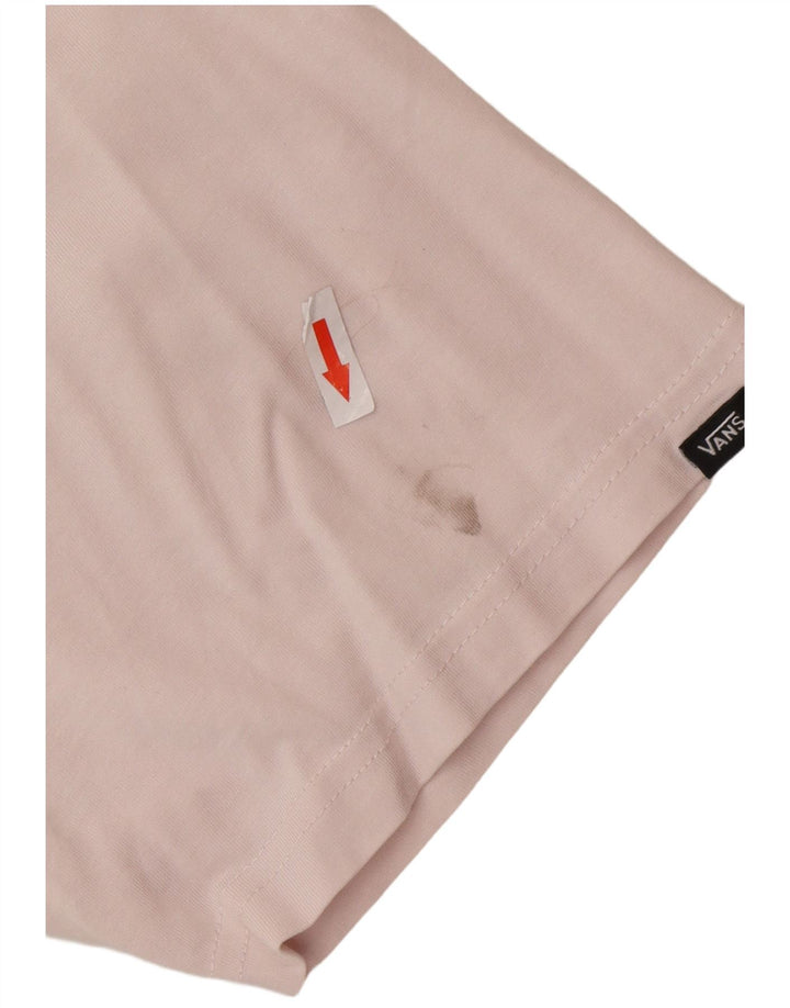 Vans T-shirt coupe classique pour hommes, grand coton rose