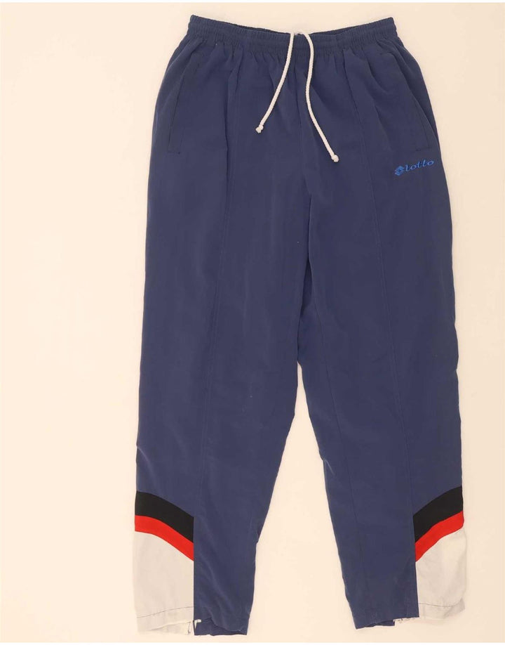 Lotto Survêtement complet graphique pour homme Large Blanc Colorblock Polyester