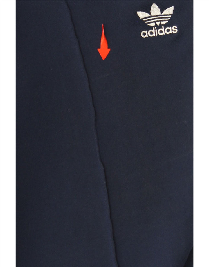 ADIDAS Pantalon de Survêtement Homme Bleu Marine Moyen Coton
