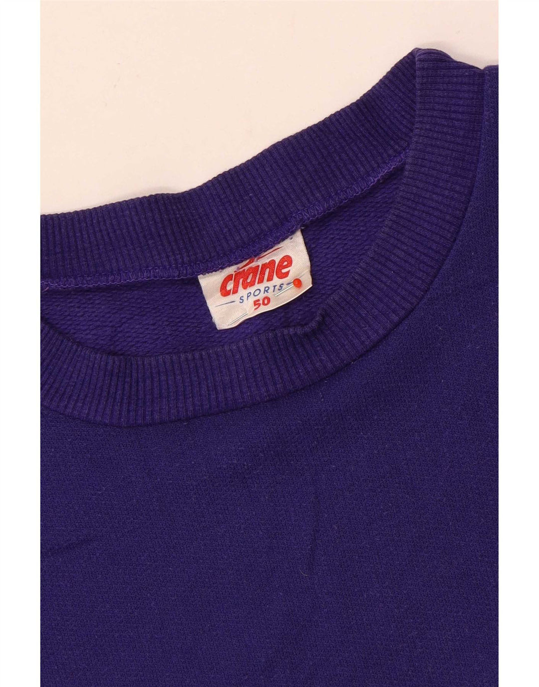 Crane Sweat-shirt pour homme IT 50 Violet moyen Colourblock