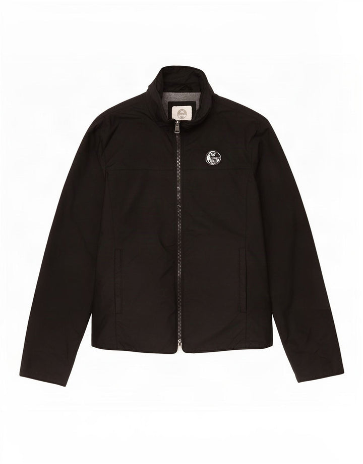 North Sails Veste coupe-vent pour femme UK 10 Small Noir Polyamide