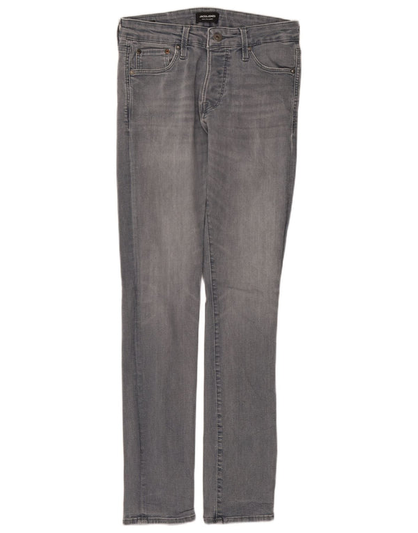 Jack & Jones Jean Skinny W30 L32 Homme Gris Coton