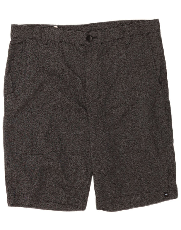 Quiksilver Short Cargo Zathan W34 Homme Gris Large Polyester