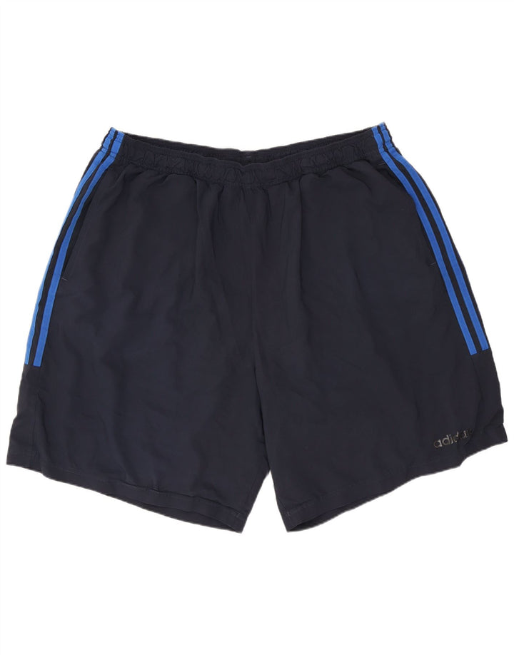 ADIDAS Short de sport pour homme 2XL Bleu marine Polyester