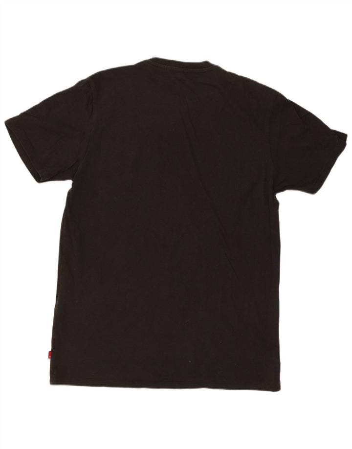 LEVI'S T-Shirt Graphique Homme Petit Noir Coton