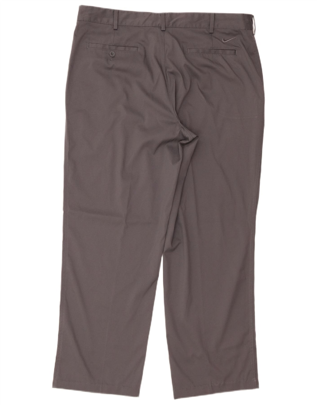 Nike Pantalon chino droit Dri Fit W36 L30 Gris Polyester