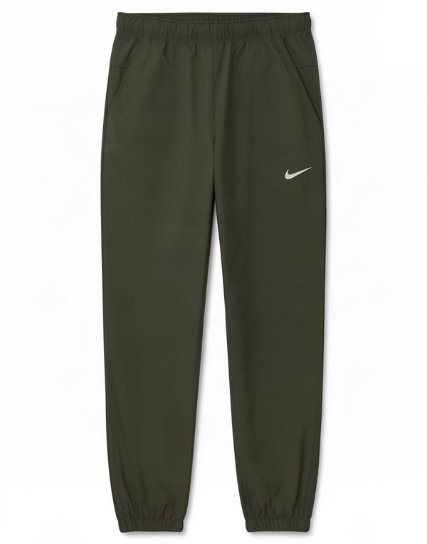 Nike Pantalon de survêtement Dri Fit pour homme Taille S Vert Polyester