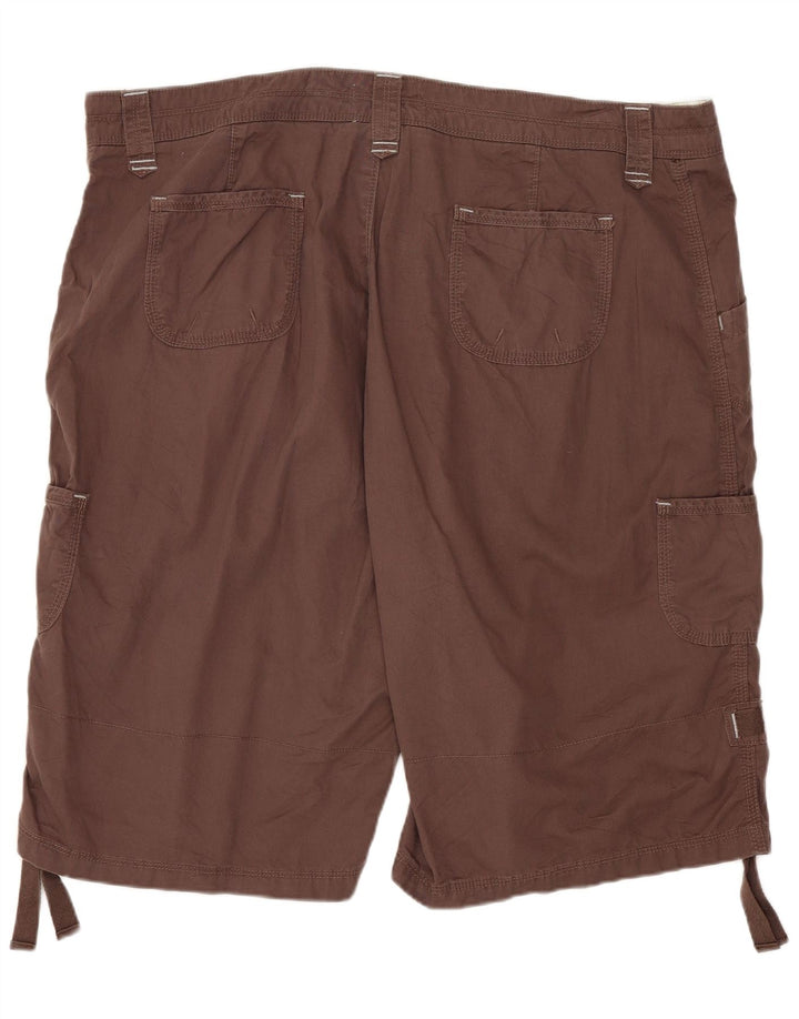 Lee Short cargo grande taille pour femme US 20 XL W40 Marron Coton