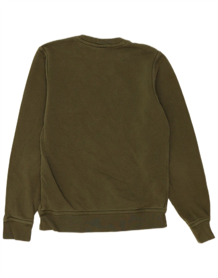 Nike Sweat-shirt pour homme en coton kaki Taille S